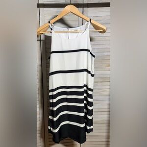BB Dakota Amelia Monochrome Striped Shift Dress